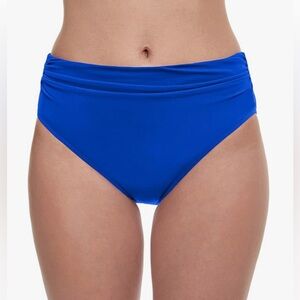 NWT Profile by Gottex High-Waist Bikini Bottoms in Cobalt Blue, in Size 12
